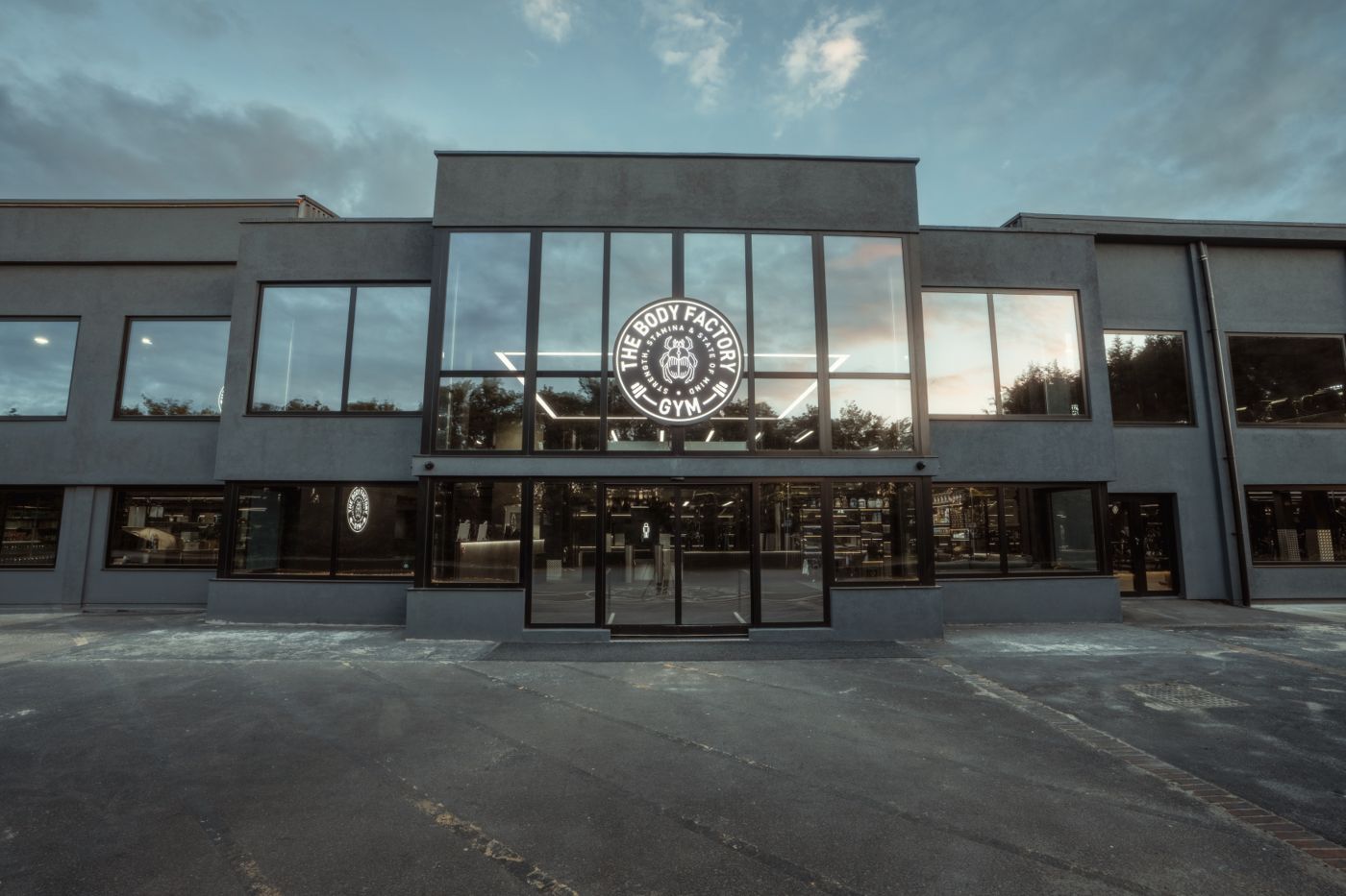 The building